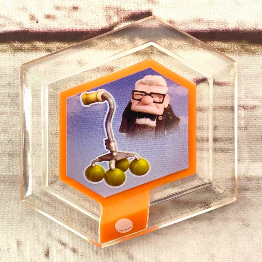 DISNEY INFINITY UP Carl Fredricksen Cane Power Disc Toy Accessory